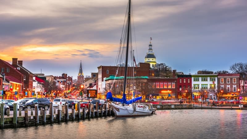 Annapolis im US-Bundesstaat Maryland