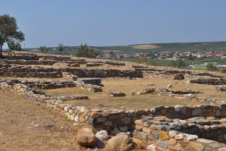 Ruinen in Chalkidiki in Nordgriechenland