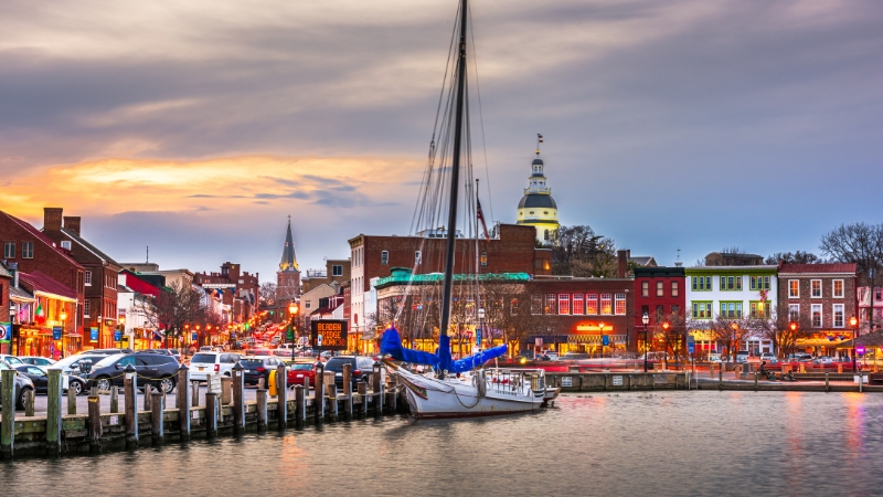 Annapolis im US-Bundesstaat Maryland