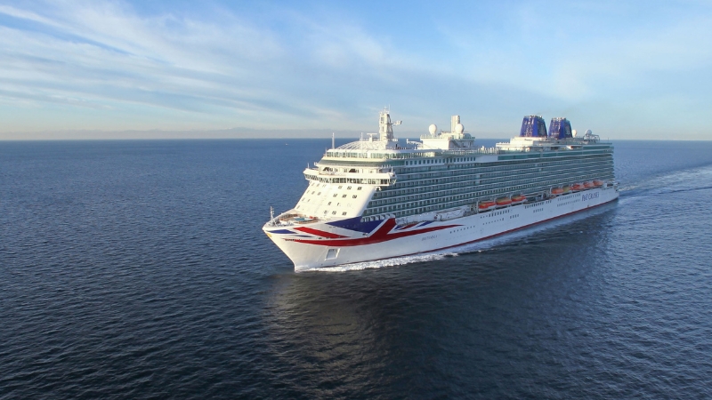 P&O Britannia. Foto: P&O Cruises