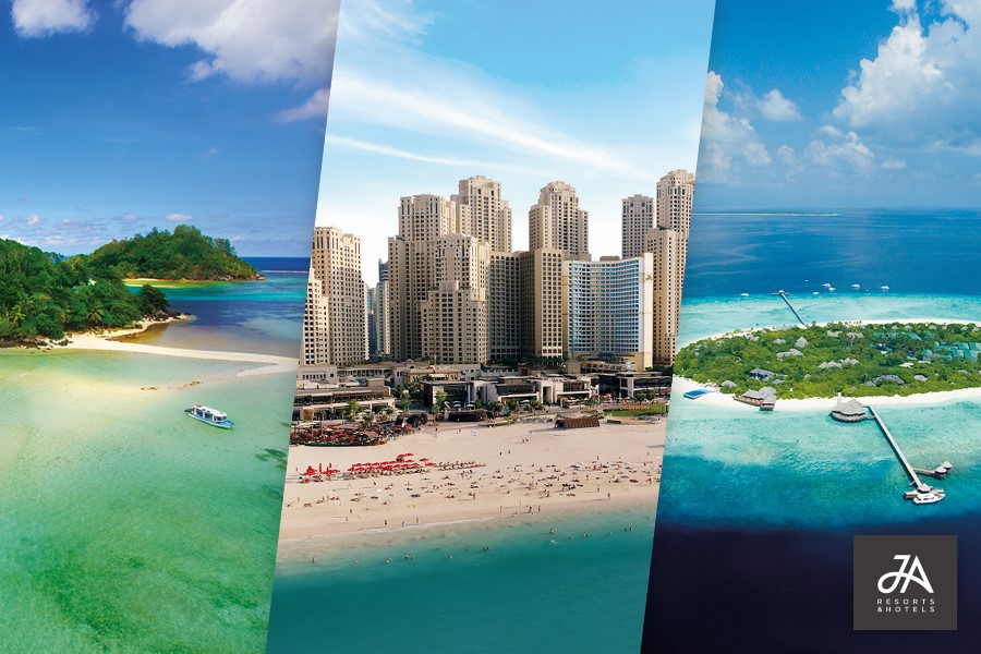 Dubai, Malediven, Seychellen: Luxus und Komfort bei unseren JA Resorts & Hotels