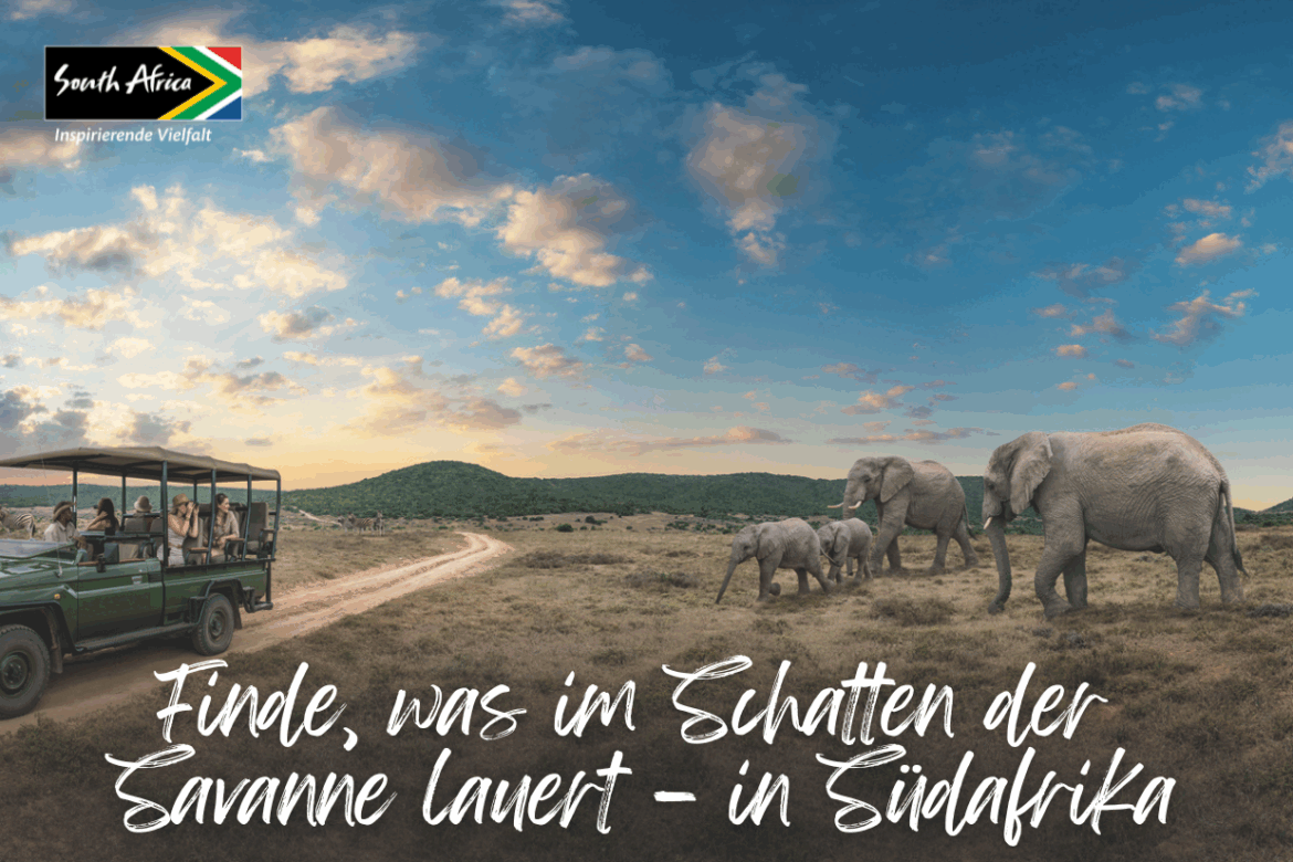 Finde, was im Schatten der Savanne lauert – in Südafrika