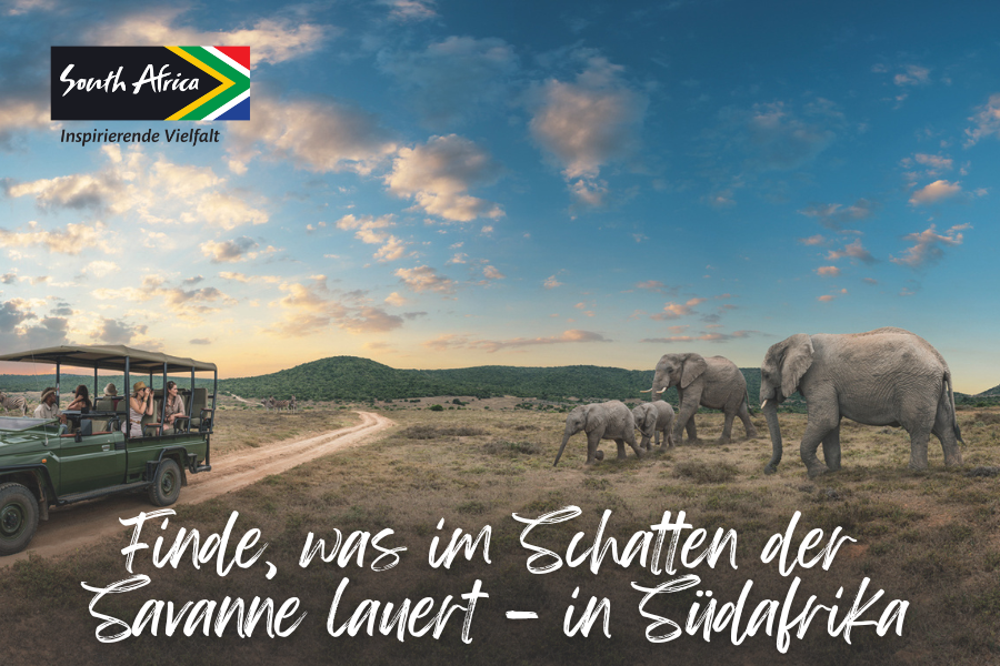 Finde, was im Schatten der Savanne lauert – in Südafrika
